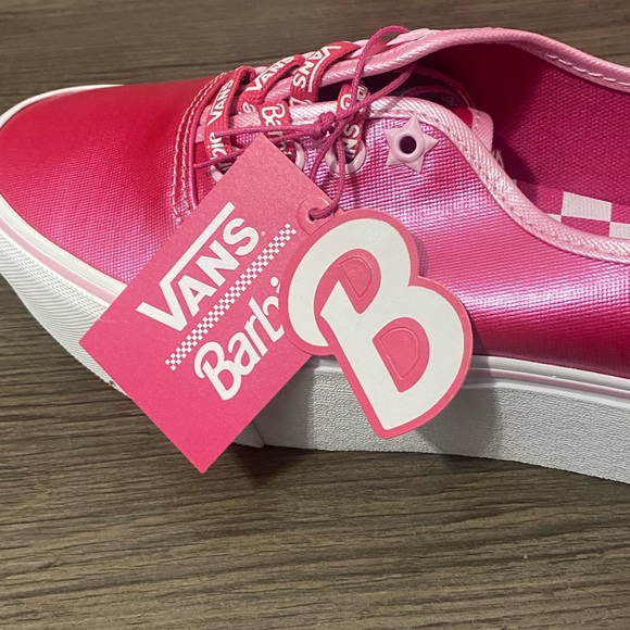 NIB Vans x Barbie Pink Sneakers - Picture 6 of 8